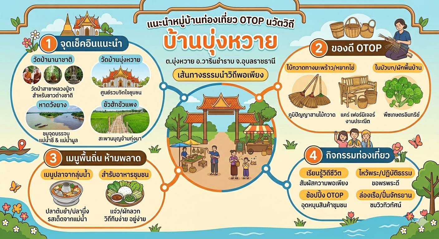 หมู่บ้านท่องเที่ยว OTOP นวัตวิถี